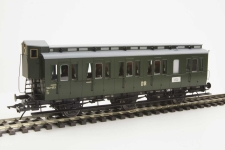 Lenz 41170-01 - 0 - Abteilwagen preußischer Bauart B3 mit Bremserhaus, DR, Ep. III